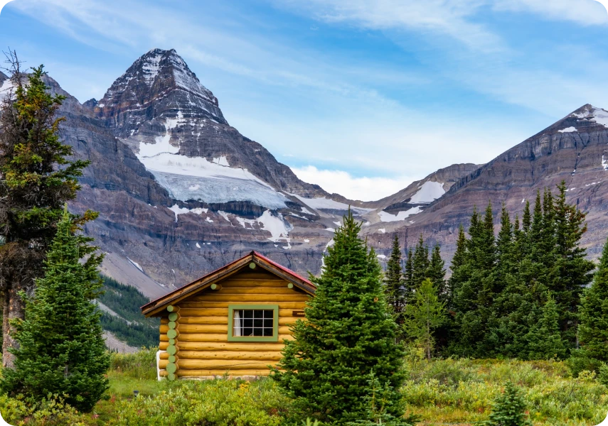 Omnirel Bay alpine view